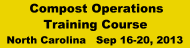 Compost Operations Training Course